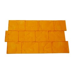 Imitation Belgian cobblestones pattern