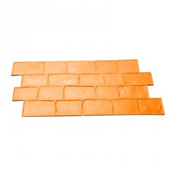 Imitation irregular paver thin seams