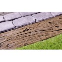 Matrice bordure planche bois rustique