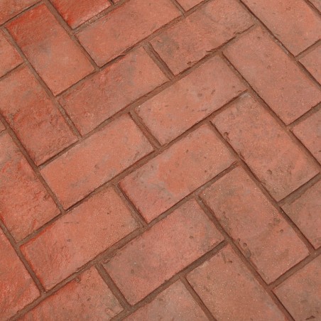 Imitation Bricks in a chevron