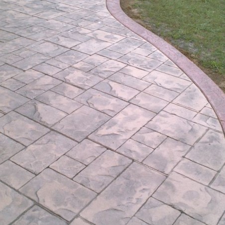 Imitation otating ashlar slate