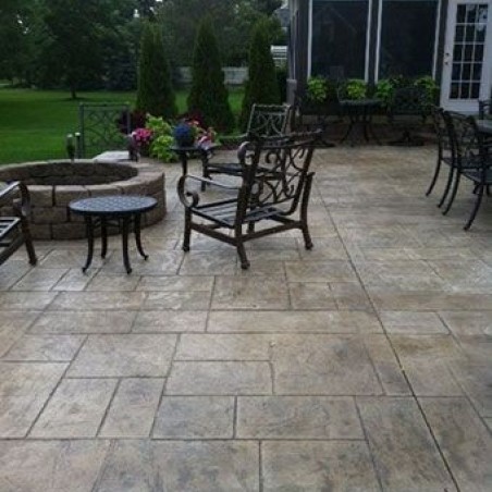 Imitation otating ashlar slate