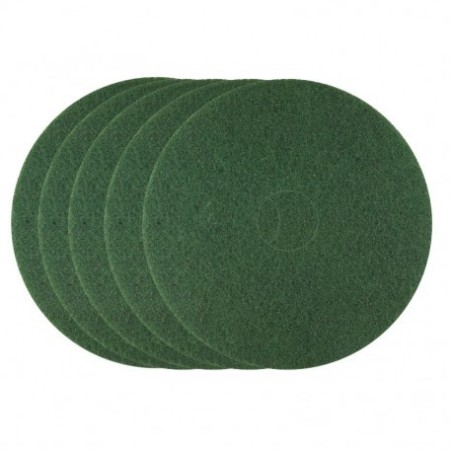 Pad monobrosse vert (récurage) Ø 406