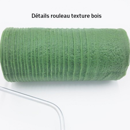 Rouleau texturé bois