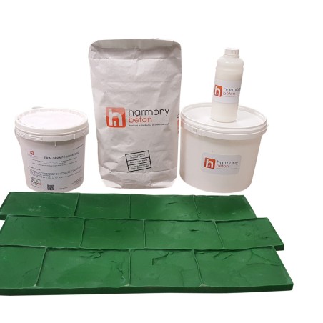 Kit béton empreinte sur Dalle / Carrelage