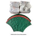 Imprinted concrete kit - Parisian Cobblestones