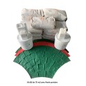 Imprinted concrete kit - Parisian Cobblestones