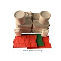 Kit béton empreinte aspect Pavés Belges