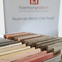 Swatches color polished concrete
