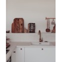 Waxed concrete kit for kitchen floors