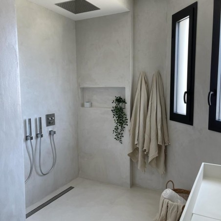 Kit béton ciré - Shower with the tightness and angles