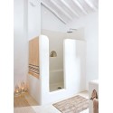 Kit ISY Béton ciré Douche carrelée 