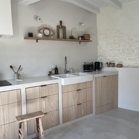 Kit ISY polished Concrete Finish Optimum XXL on tiling