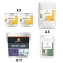 Complete Kit, béton lissé Pro