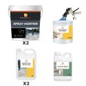 Kit Spray mortier sur béton