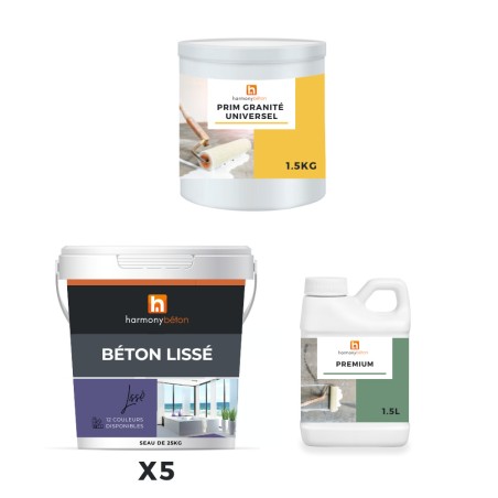 Standard smooth concrete kit