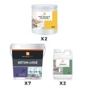 Standard smooth concrete kit