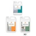 Hydro varnish kit with decap cure