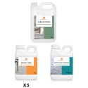 Hydro varnish kit with decap cure