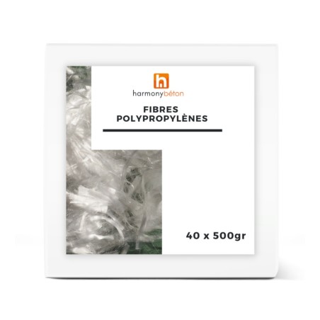 40 fibres polypropylènes
