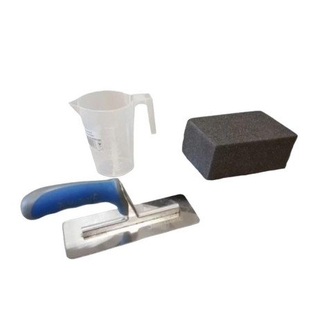 Waxed concrete toolkit