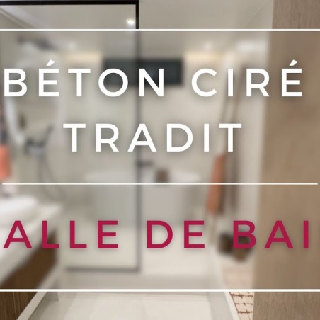 Kit Béton ciré pour Plan de travail et Crédence