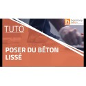 Kit béton lissé sur carrelage