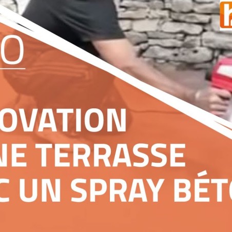 Kit Spray mortier sur carrelage