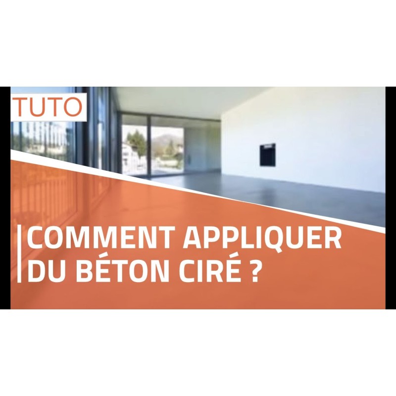 Kit outils béton ciré ISY avec nuances
