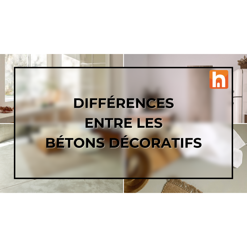 Kit ISY XXL Béton ciré Sol ou Murs pour Chambre ou Bureau carrelés