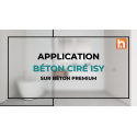 Kit ISY Béton ciré pour Cheminée