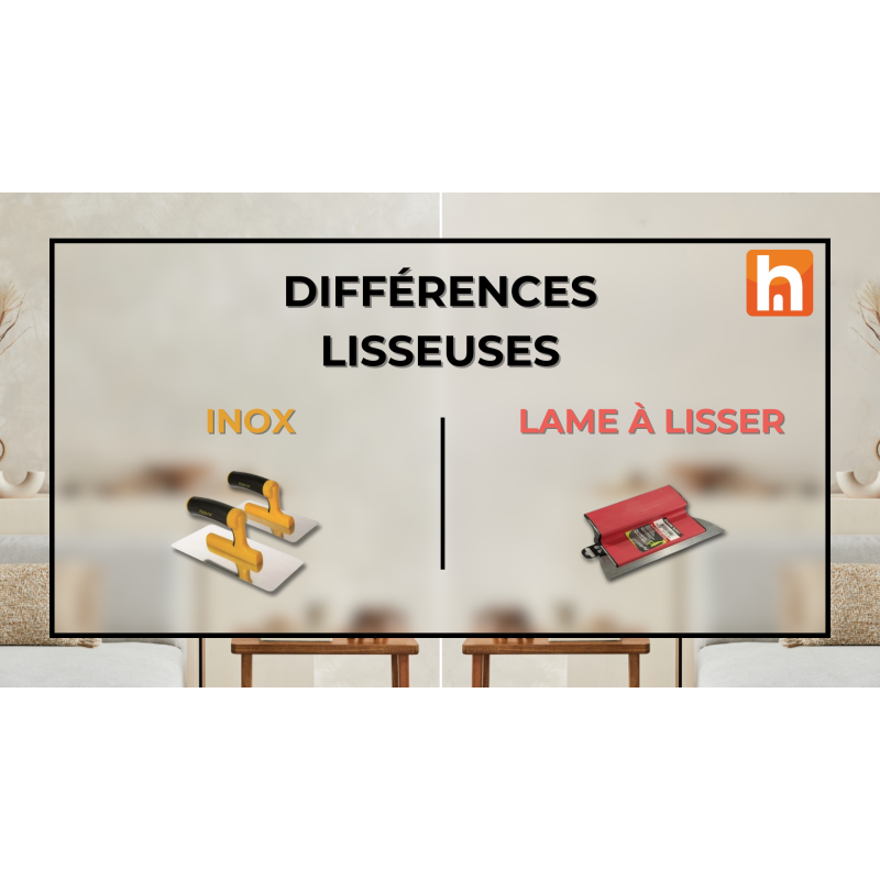 Vidéo différences lisseuse inox VS parfait liss'