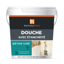 Béton ciré ISY douche avec étanchéité - kit complet