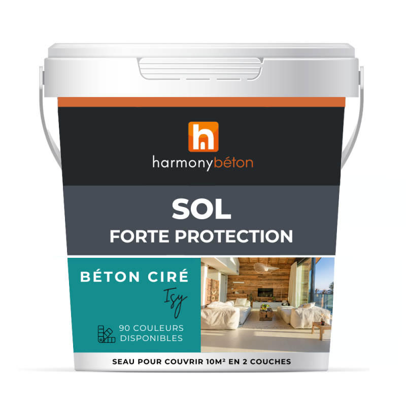 Béton ciré ISY sol - Kit complet forte protection