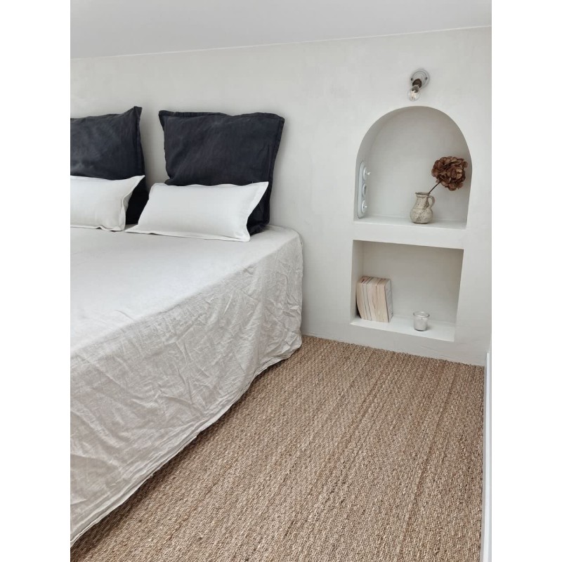 Béton ciré ISY mur protection légère - couleur 40. Blanc cassé