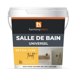 Béton ciré salle de bain - Kit universel
