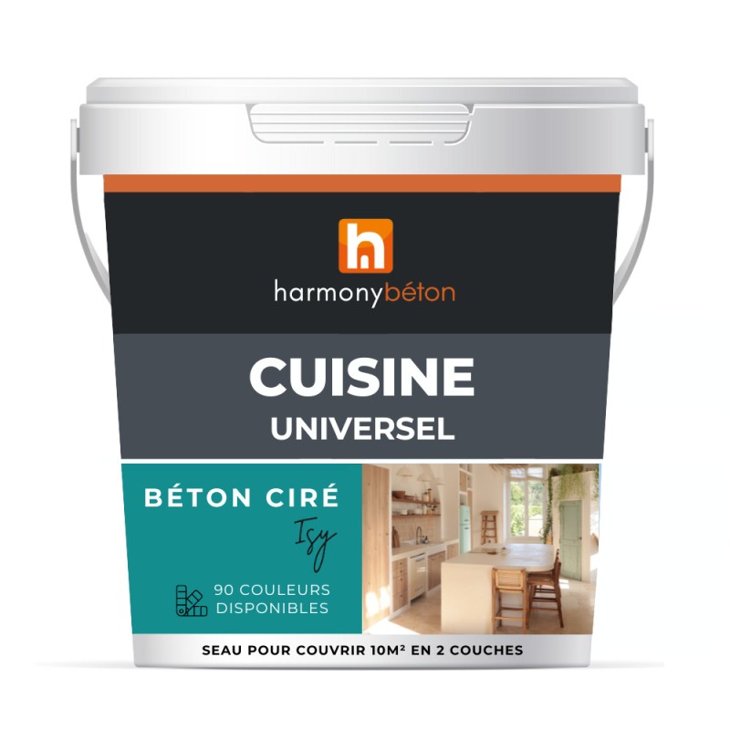 Béton ciré ISY cuisine - Kit universel