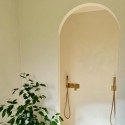 Béton ciré ISY douche avec étanchéité - kit complet - couleur 2. Blanc crème
