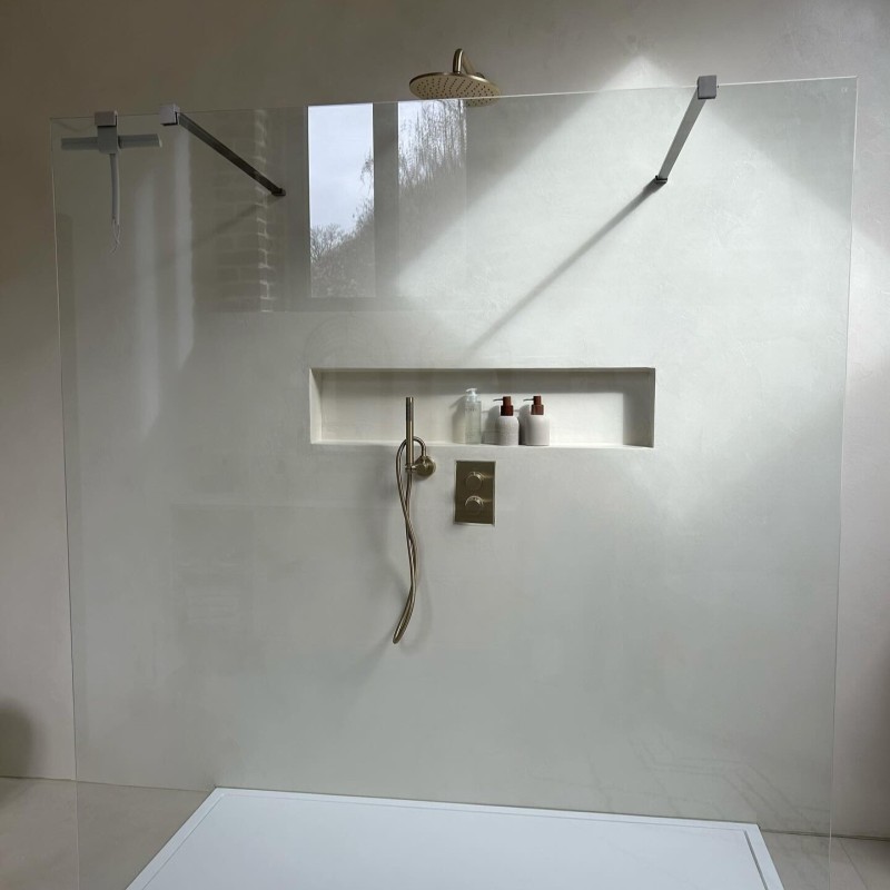 Béton ciré ISY douche avec étanchéité - kit complet - couleur 37. Beige