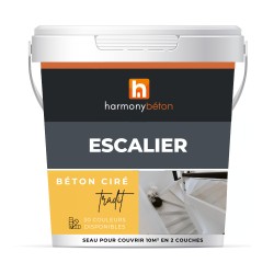 Escalier béton ciré - Kit complet