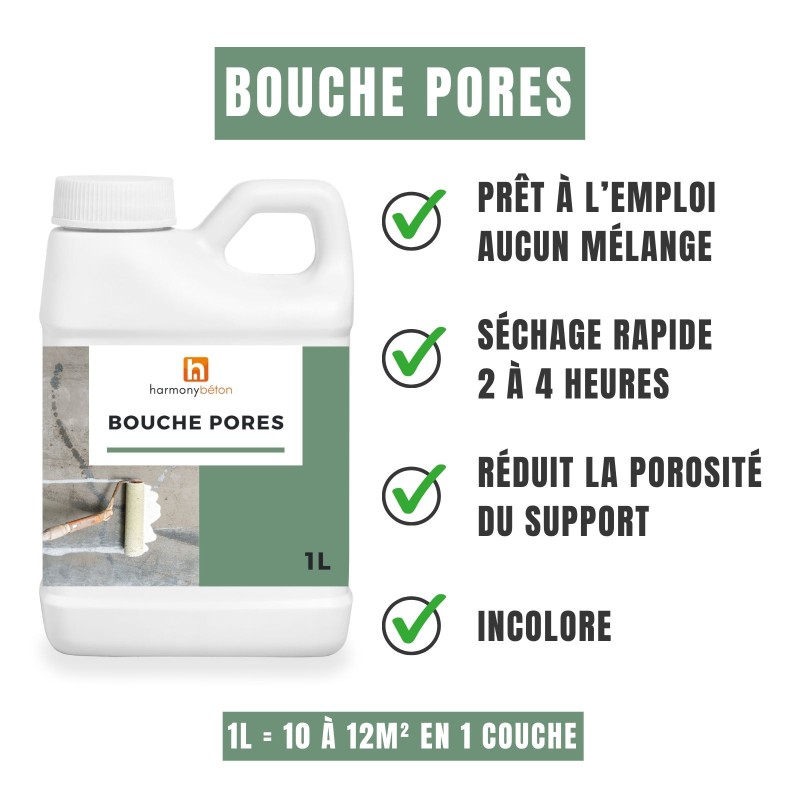 Avantages bouche pores