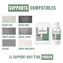 Supports compatibles vernis béton optimum