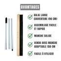 Avanatge balai de marquage avec manche aluminium