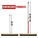Comparatif dimensions manche balai de marquage