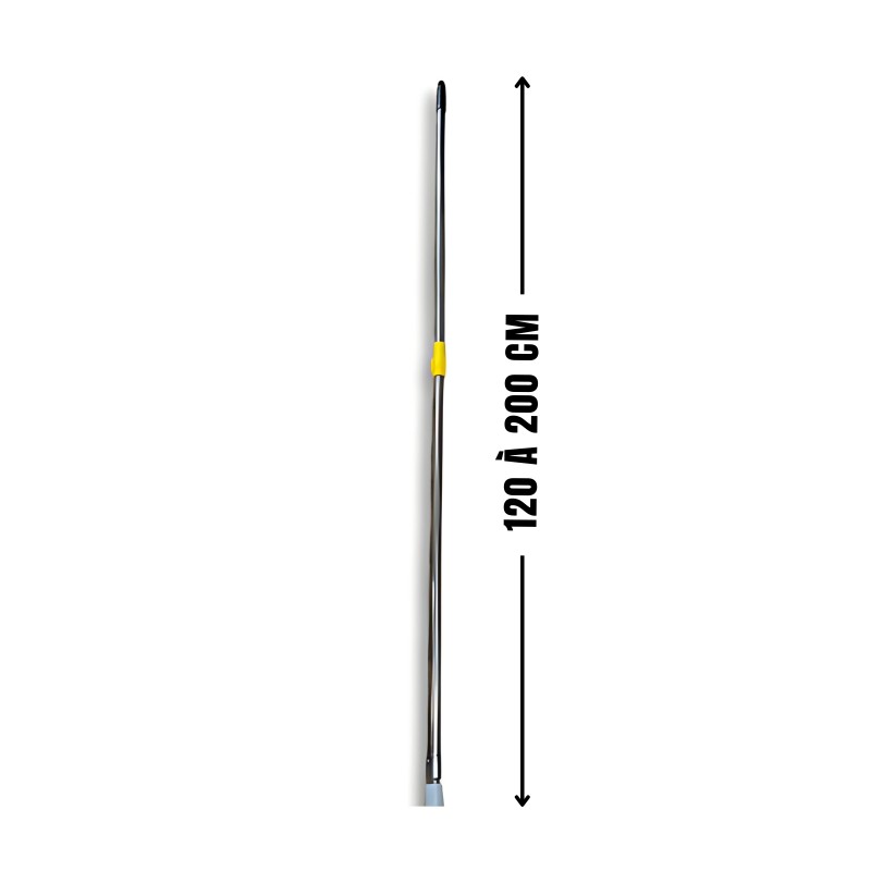 Dimensions manche à balai 120 à 200 cm
