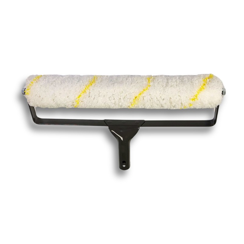 Rouleau avec monture en métal robuste
