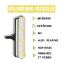 Avantages du rouleau sol et murs avec monture