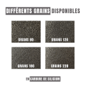 Disques abrasifs velcro perforés Ø150 mm - Différents grains