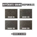 Disques abrasifs Ø150 mm auto-agrippants avec 9 trous - Différents grains