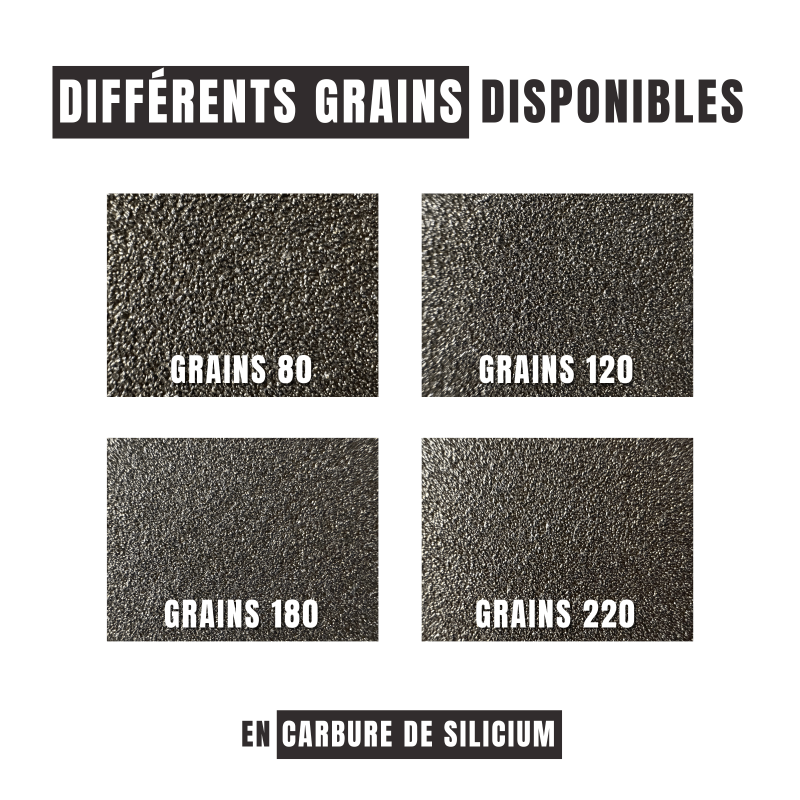 Disques abrasifs Ø150 mm auto-agrippants avec 9 trous - Différents grains